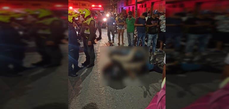 Atentado sicarial dejó un hombre muerto y una mujer herida en el nororiente de Cali