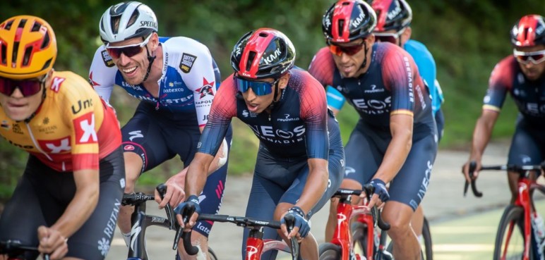 Egan Bernal tuvo un buen inicio en el Tour de Alemania