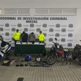 Cae red criminal que 'gemeleaba' motos y vehículos en Jamundí
