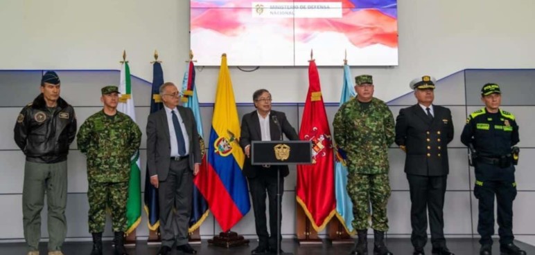 Conozca la nueva cúpula militar y de Policía del Gobierno Petro