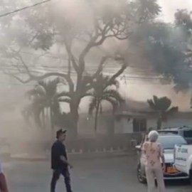 En Cali trasladan 49 reclusos por incendio en la estación de Policía Municipal