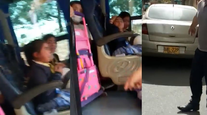 Hombre disparó contra un bus escolar que transportaba más de 20 niñas