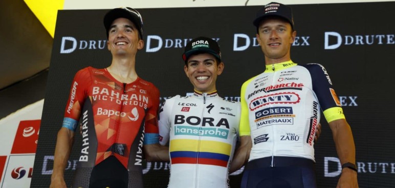 Imparable: Sergio Huiguita ganó etapa y es nuevo lider del Tour de Polonia
