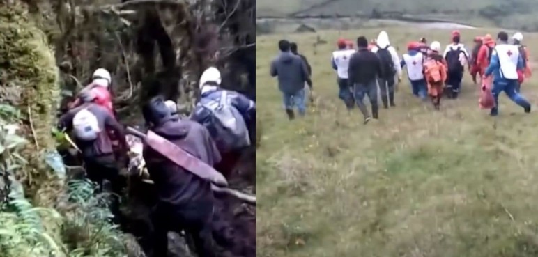 Indígenas fueron rescatados después de extraviarse en el páramo del Cauca