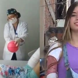 Karol: historia de una deportista yumbeña que perdió sus brazos, pero no se rinde