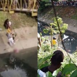 Lamentable: Un hombre fue sacado sin vida de un canal de aguas en Cali