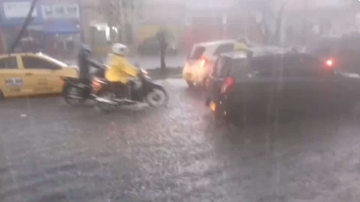 Vías inundadas: Balance de las lluvias de la tarde de este jueves en Cali
