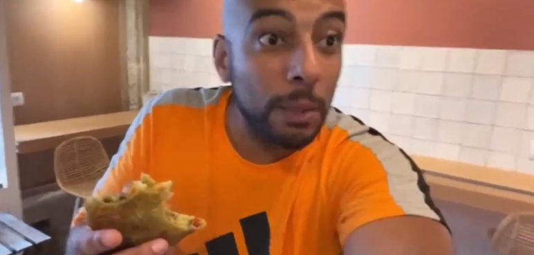 Youtuber armó un escándalo en restaurante cuando le pidieron pagar su comida