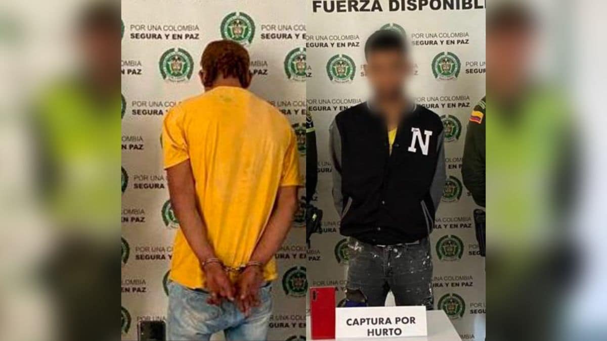 Capturan a presuntos responsables de hurto de celulares en el MÍO