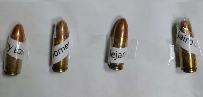 Con balas marcadas y corona fúnebre, amenazaron a funcionarios de Cali