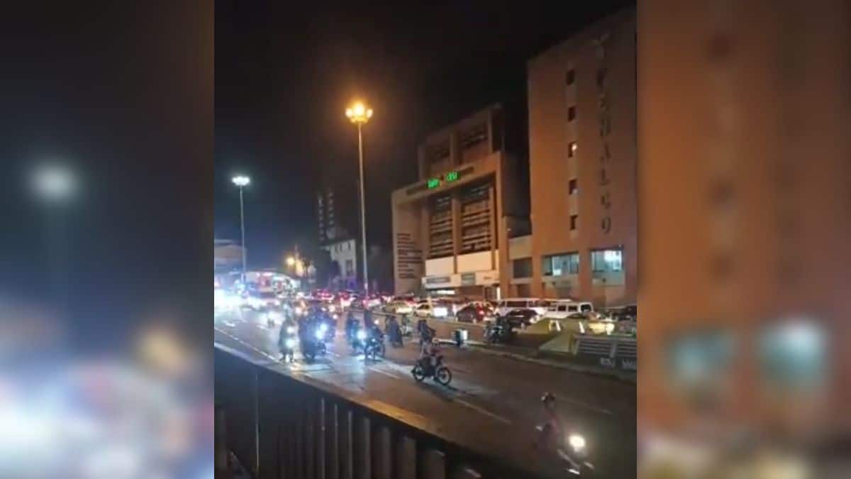 Continúan las caravanas en Cali, esta vez se sumaron varias cuatrimotos