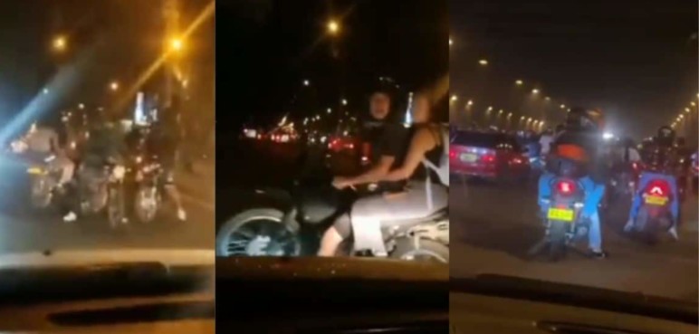 Es algo de todos los jueves: las caravanas de motocicletas no tienen control en Cali