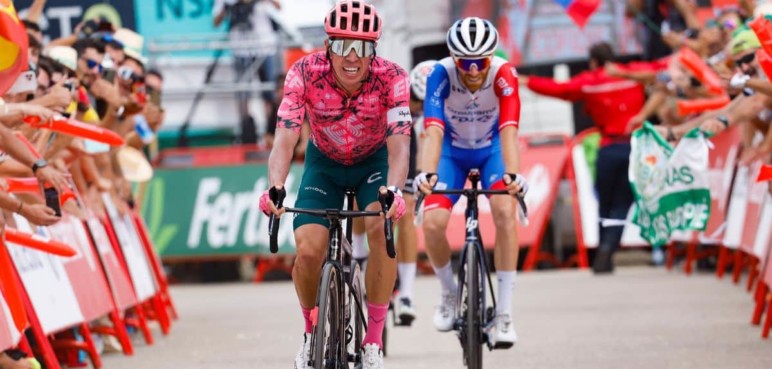 Gran triunfo de etapa de Rigoberto Urán en la Vuelta a España