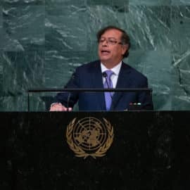 Gustavo Petro ante la ONU: "la guerra contra las drogas ha fracasado"