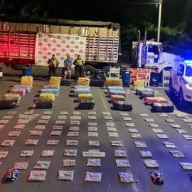 Incautan en Valle camión cargado con droga avaluada en 400 millones