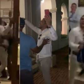 Senador en aparente estado de embriaguez protagonizó escándalo en un hotel