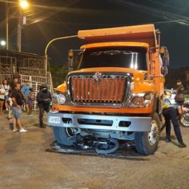 Un motociclista falleció tras chocar contra una volqueta en el oriente de Cali