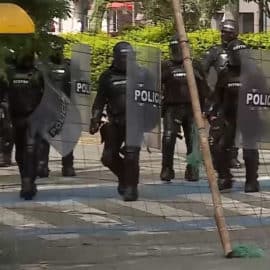 “No tenemos posibilidad mínima de que desaparezca el Esmad”: director de Policía