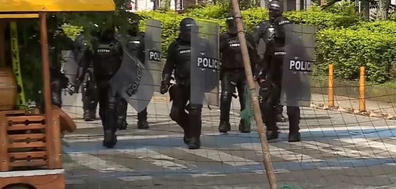“No tenemos posibilidad mínima de que desaparezca el Esmad”: director de Policía