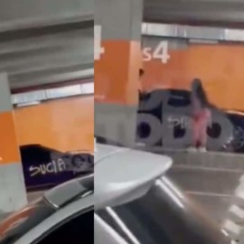 Vandalizaron vehículo de la Dj Marcela Reyes dentro de centro comercial