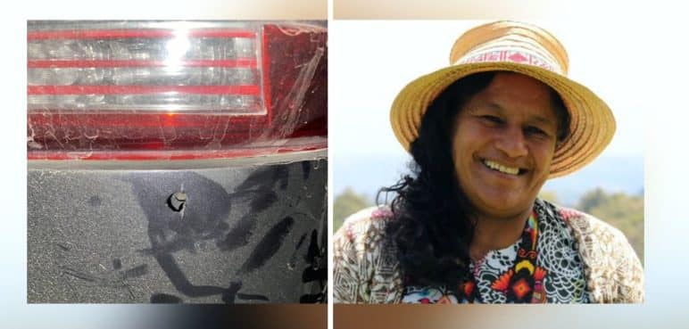 Senadora Aida Quilcué sufrió atentado mientras se movilizaba por el Cauca