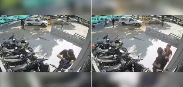 Video: Valiente mujer frustró un intento de hurto en el sur de Cali
