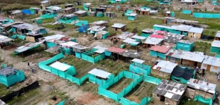 Algunas familias que invaden terrenos en Cali ya tienen casas que les dio el gobierno