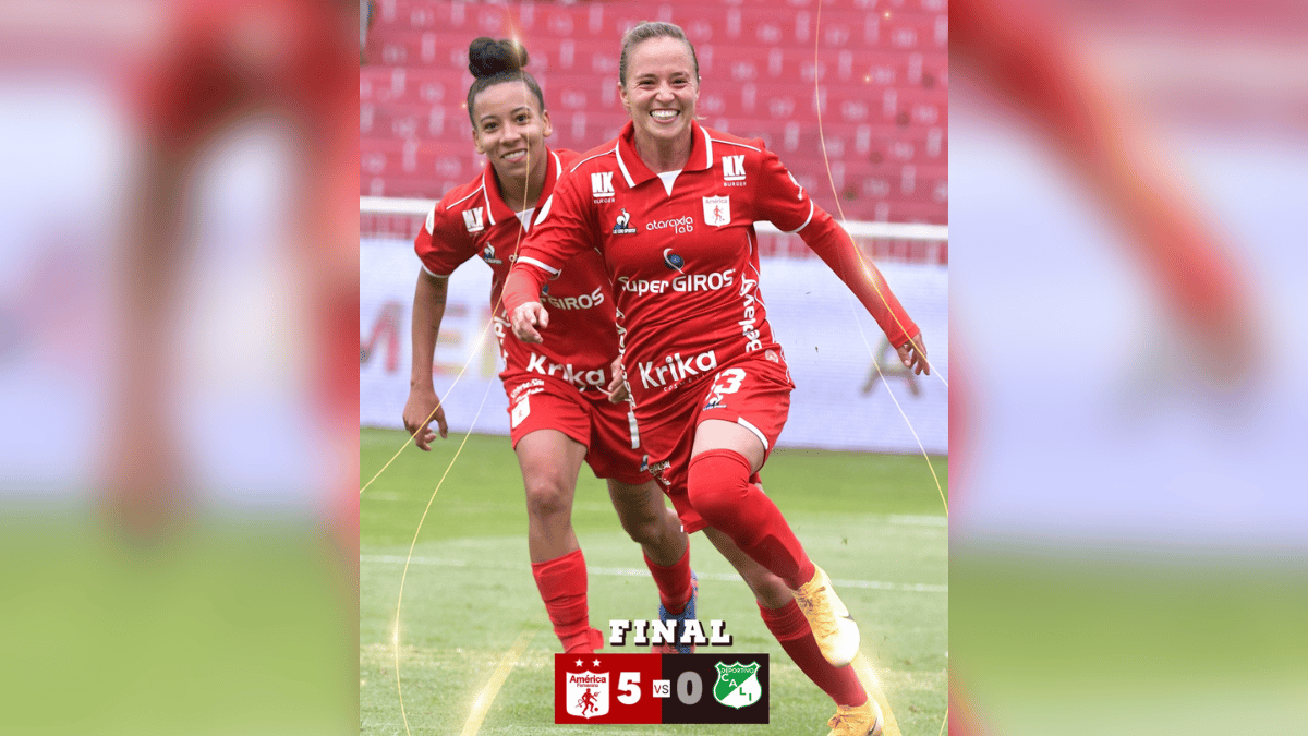 América de Cali goleó a su rival y se quedó con el bronce en la Libertadores