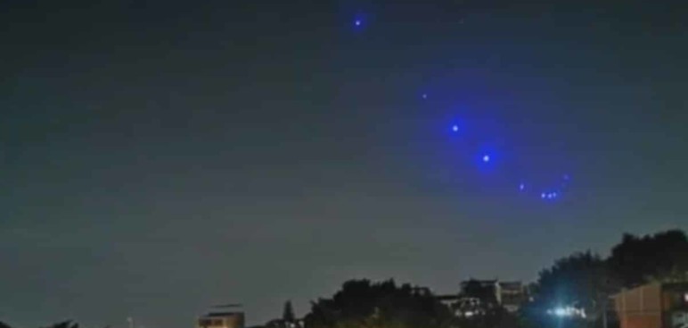 Aparecieron extrañas luces en el cielo de Cali ¿Qué eran?