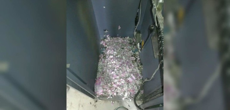 ¡De no creer! Ratón se comió 85 millones de un cajero automático