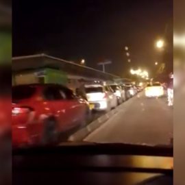 Denuncian que carril exclusivo del MÍO ahora es un ‘parqueadero’ por las noches