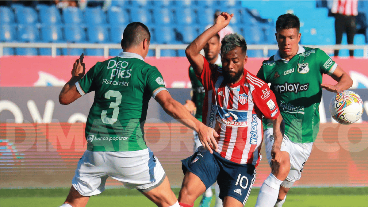 Deportivo Cali perdió en el último minuto contra Atlético Junior
