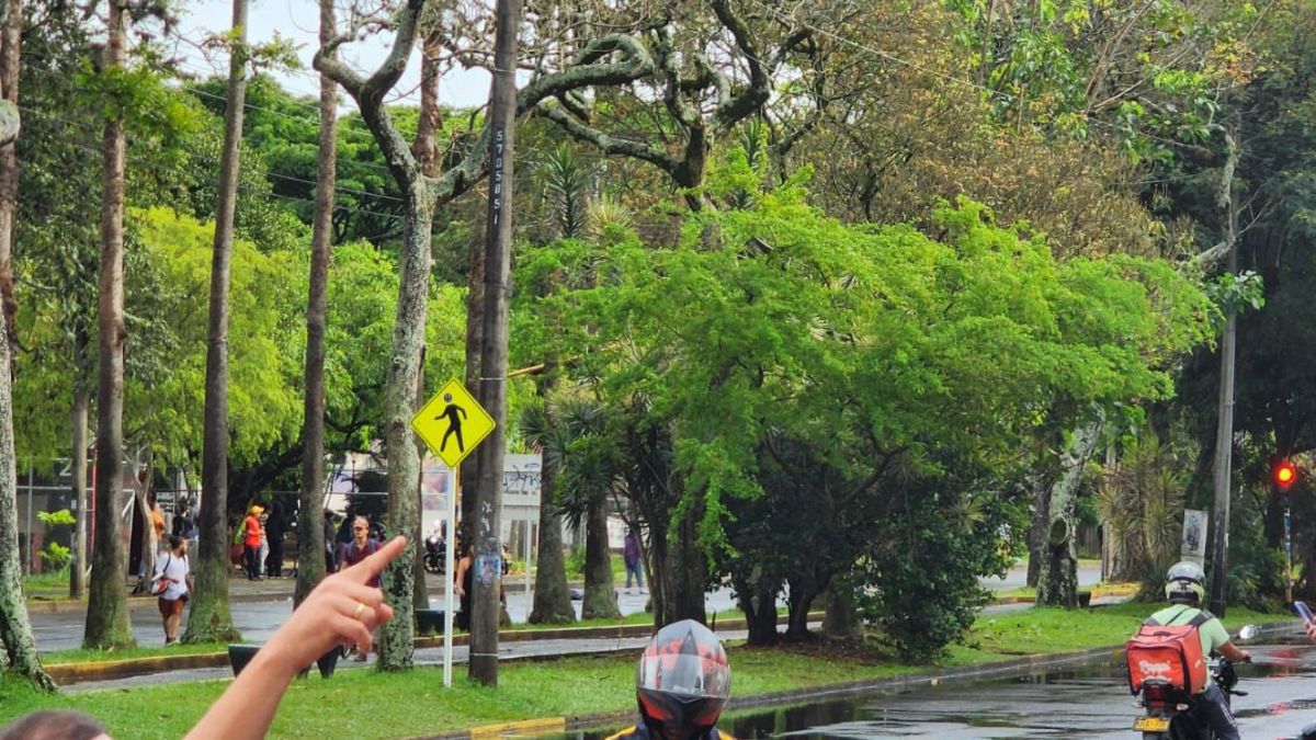Turba enfurecida casi lincha a presunto ladrón en el centro de Cali