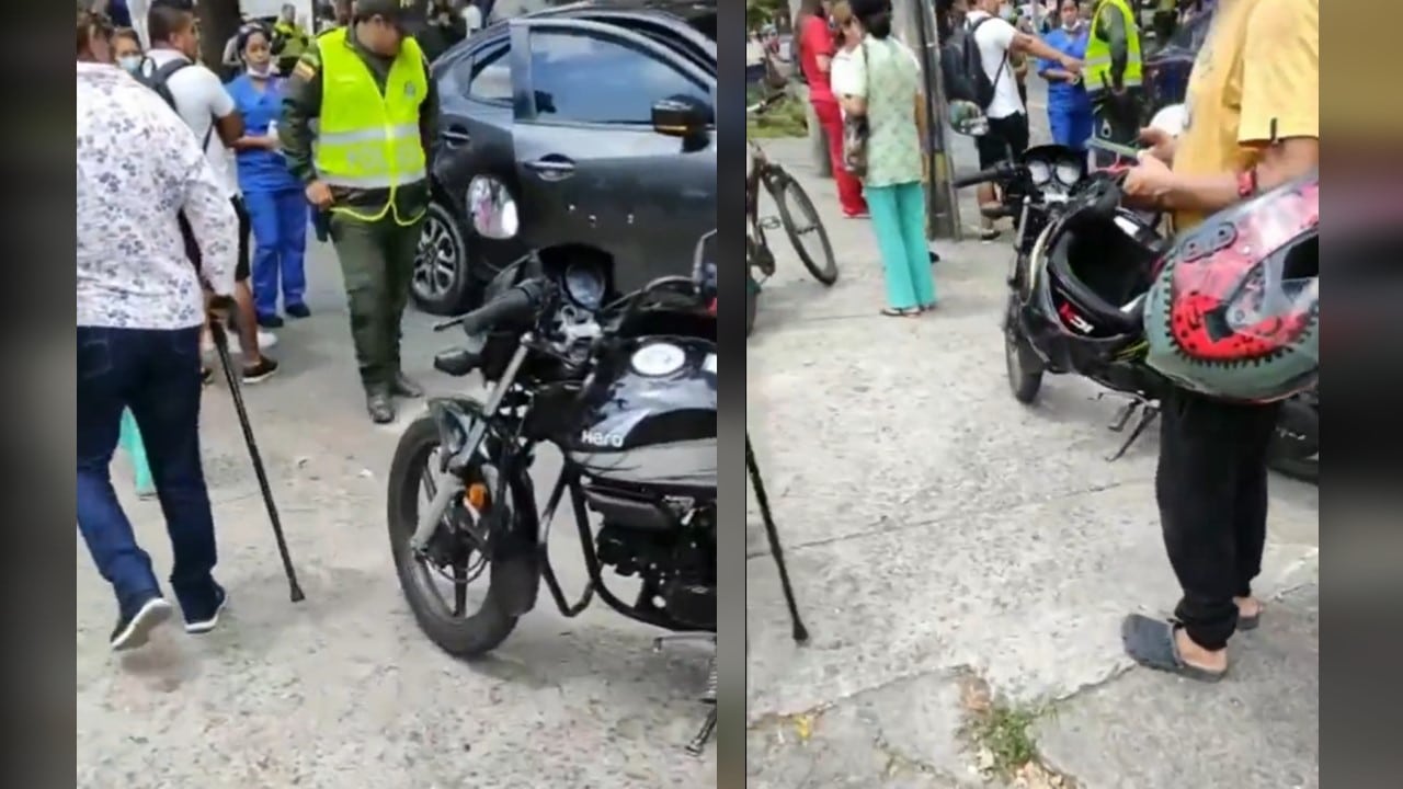 Fuerte pelea a cuchillo en plazoleta Jairo Varela, comunidad se queja por bandas