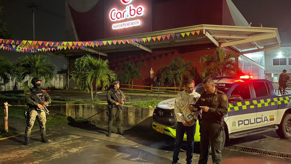 Lanzan artefacto explosivo contra supermercado en Jamundí, hecho no dejó heridos