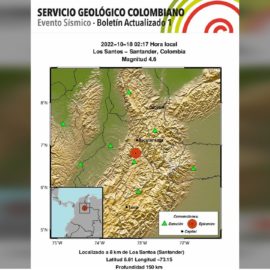 ¿Lo sintió? Fuerte temblor sacudió a Colombia en la mañana de este martes