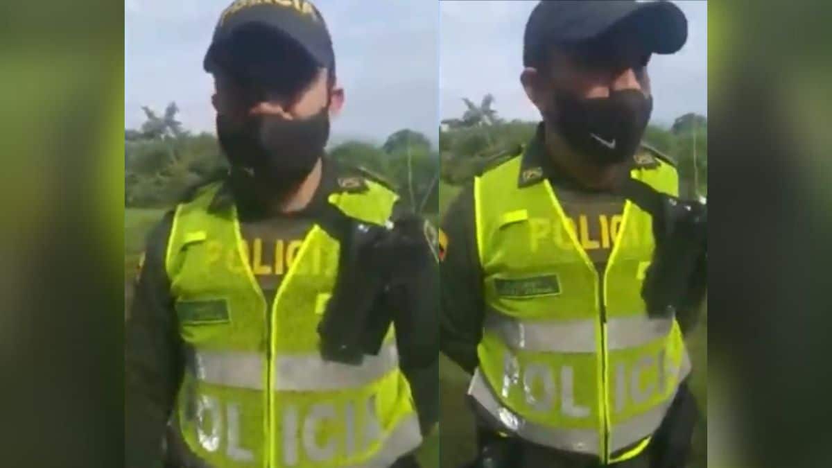 Patrullero que se negó a desalojar a familias en Cali no será investigado