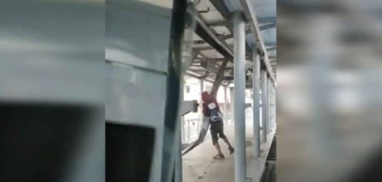 Recuperan material robado de la estación del MÍO Fray Damián