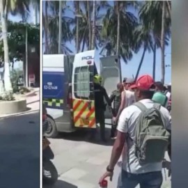 Video: Riñas y desmanes con hinchas del América generan pánico en Santa Marta