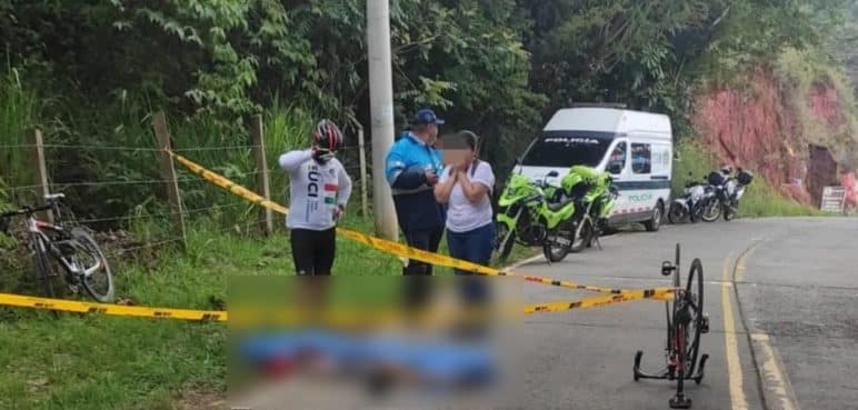 Un ciclista perdió la vida mientras se dirigía a Cristo Rey