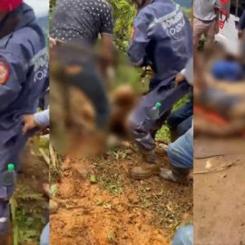 Un motociclista falleció sepultado por un deslizamiento de tierra en el Valle