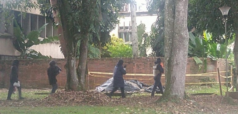 Video: Sur de Cali bloqueado por presencia de encapuchados en Univalle