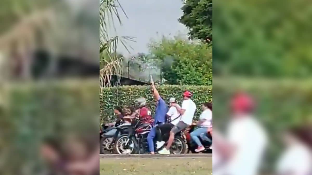 Video: Caravana fúnebre genera desórdenes y temor en el norte de Cali