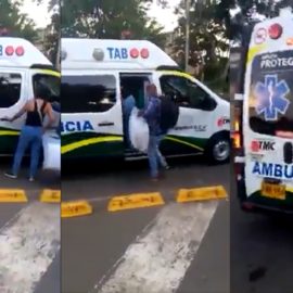 Video: Estarían trasladando pasajeros en ambulancia entre Cali y Popayán