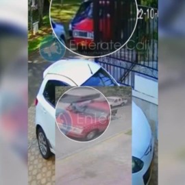 Video: Frustran robo de computadora de un carro en el sur de Cali