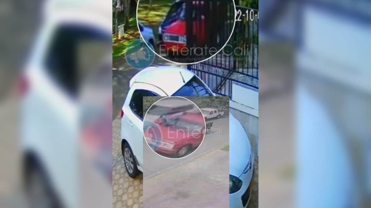 Video: Frustran robo de computadora de un carro en el sur de Cali