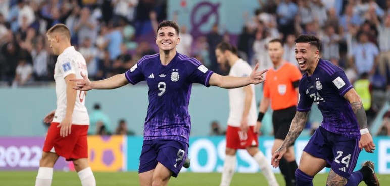 ¡A la siguiente ronda! Así fue el triunfo de Argentina ante Polonia en el Mundial