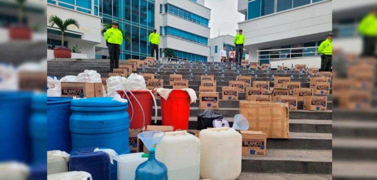 Cae banda que adulteraba licor para vender en la Feria y festividades de fin de año