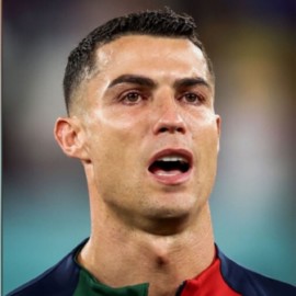 Conmovedor momento: Cristiano Ronaldo lloró al escuchar el himno de Portugal