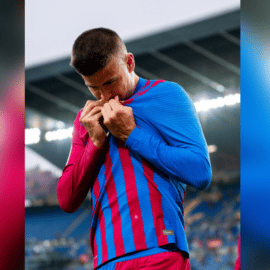 Gerard Piqué anunció su retiro del fútbol profesional y del FC Barcelona